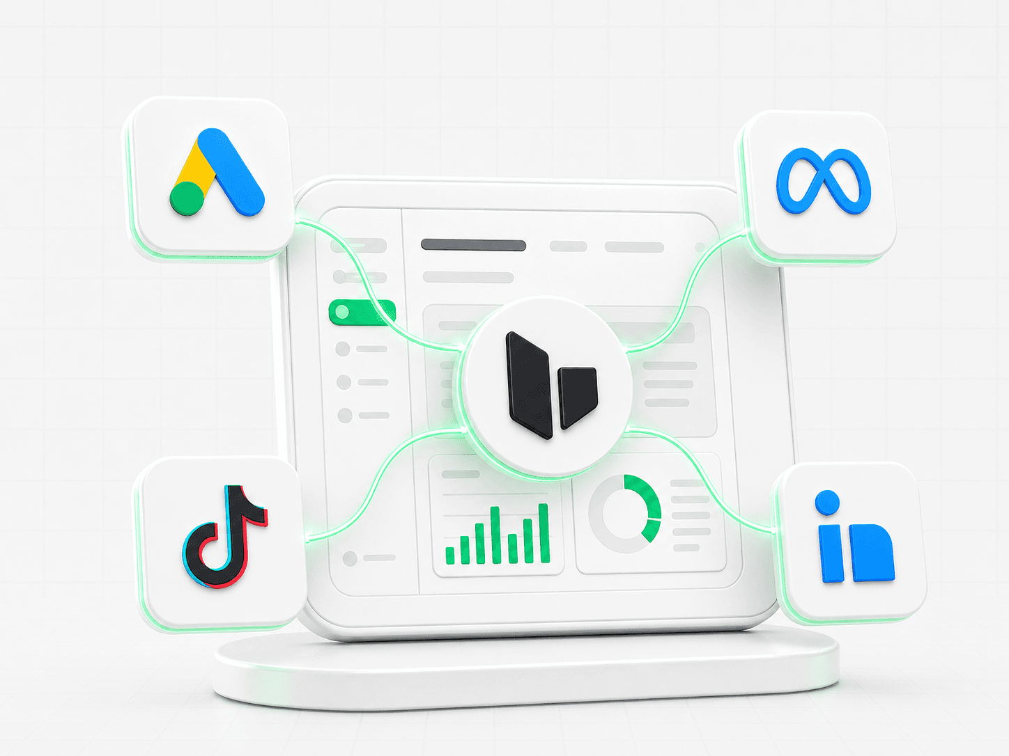 Connect Your Ad Accounts workflow visual
